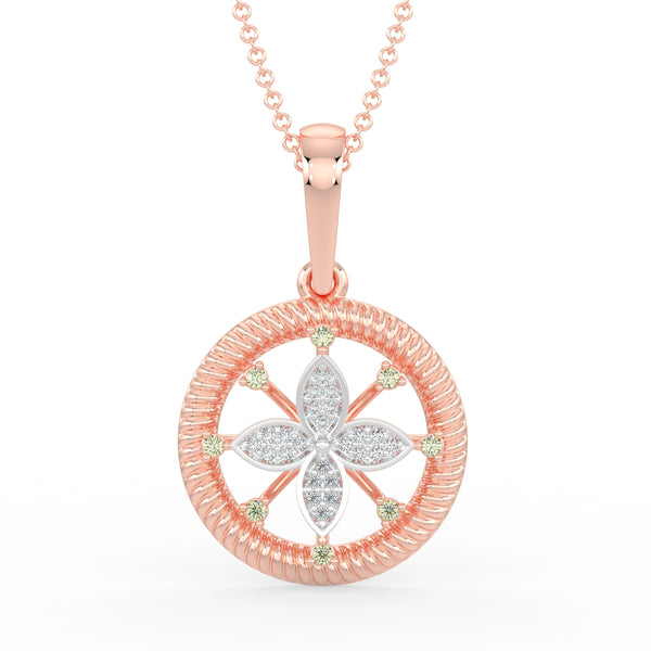 Blooming radiance pendant